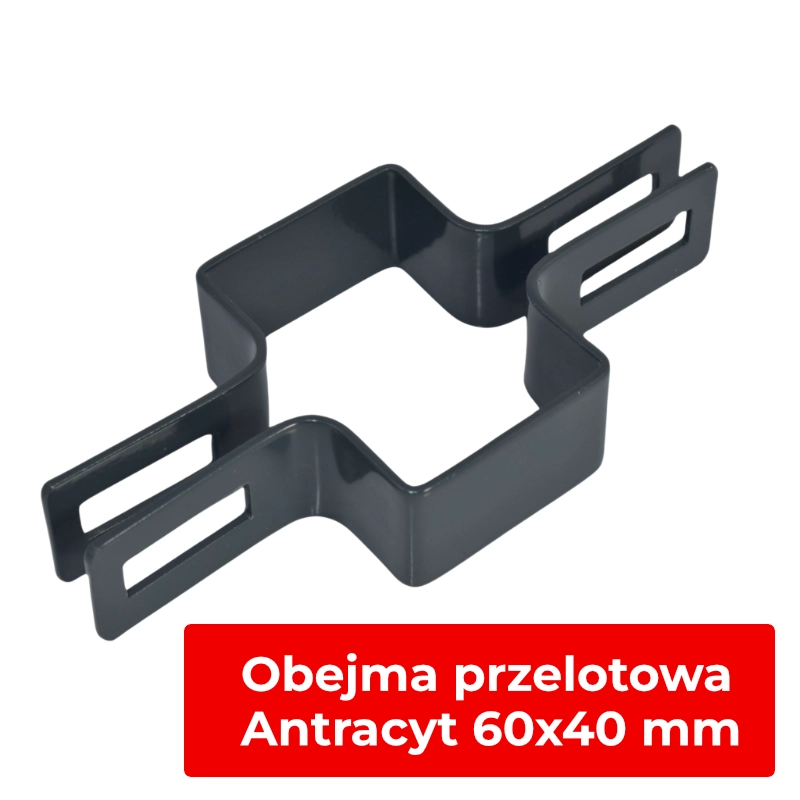 Uchwyt przelotowy – kolor antracyt RAL7016