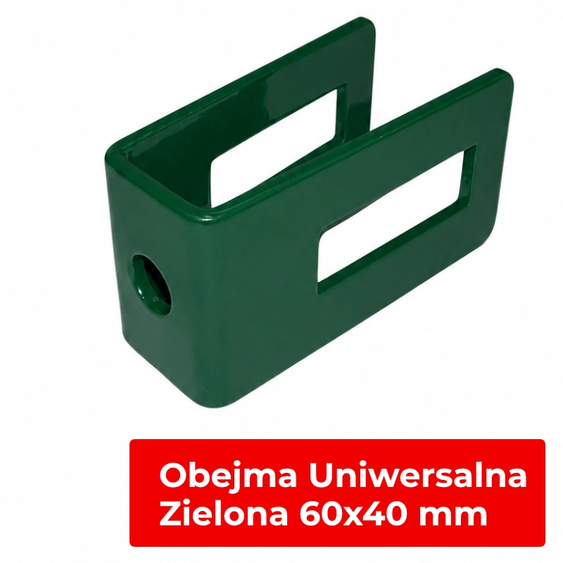 Uchwyt uniwersalny – kolor zielony RAL6005